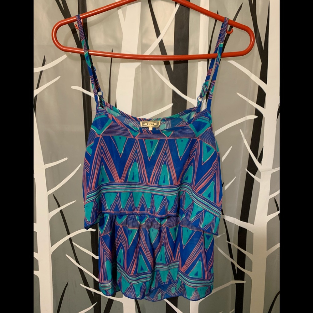 Kirra Sheer top Sz M